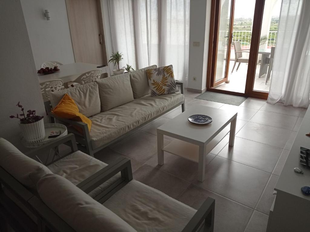 Posezení v ubytování Residencial Xeresa del Monte Solo Familias Serviplaya