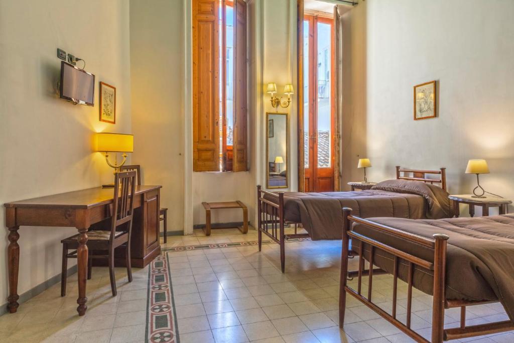 Posezení v ubytování Le due Sicilie-Guest House