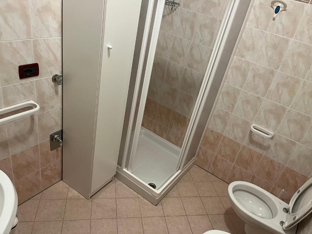 Koupelna v ubytování Casa Dalsass
