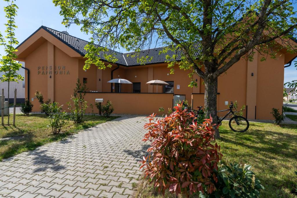 Zahrada ubytování Pension Pannonia
