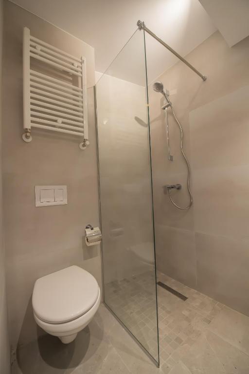Koupelna v ubytování Hotel Atena***
