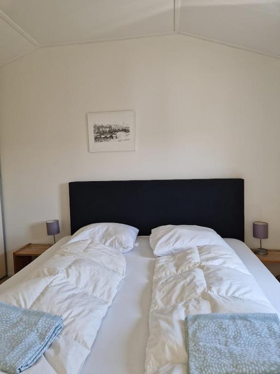 Postel nebo postele na pokoji v ubytování Chalet