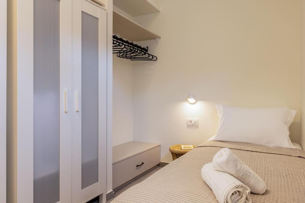 Posteľ alebo postele v izbe v ubytovaní Marianthi's Home
