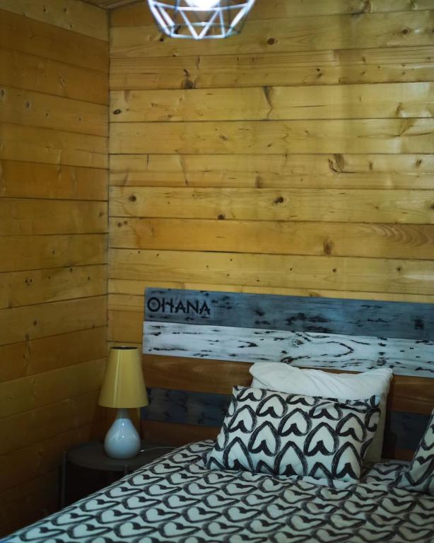 Postel nebo postele na pokoji v ubytování Ohana Gerês House