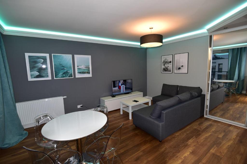 Χώρος καθιστικού στο Bryza