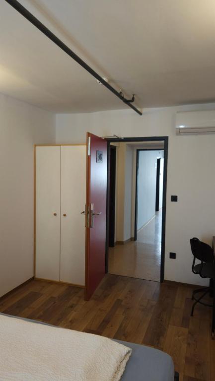 Postel nebo postele na pokoji v ubytování AdHoc Hostel