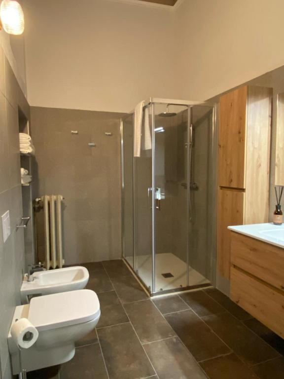 Koupelna v ubytování Residenza Scaligera