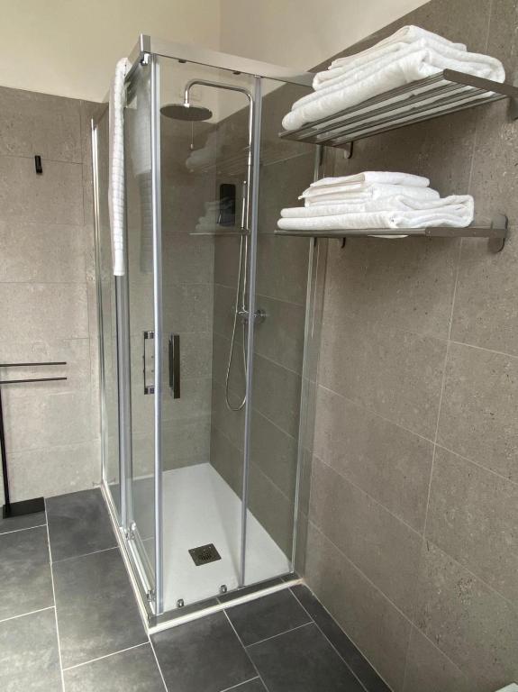 Koupelna v ubytování Residenza Scaligera