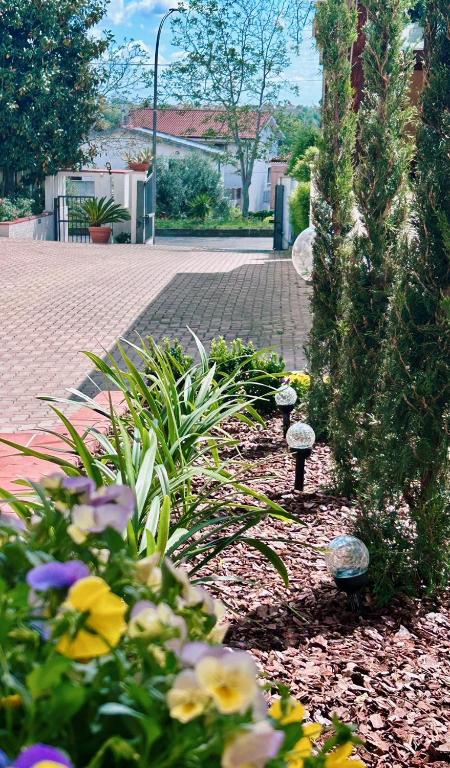 Vonkajšia záhrada v ubytovaní Villa Ettore