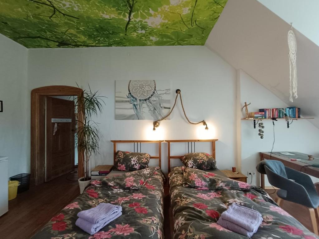 Fotografie z fotogalerie ubytování RuheOase mit Baumkronenblick v destinaci Naundorf