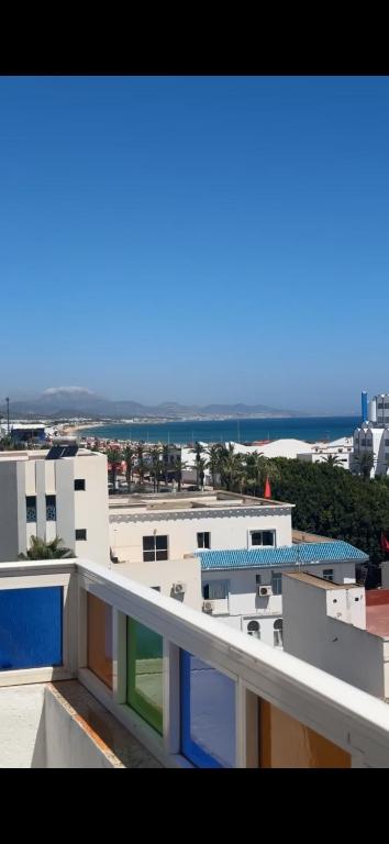 Bazén v ubytování Apparemment plage mdiq 2 nebo v jeho okolí