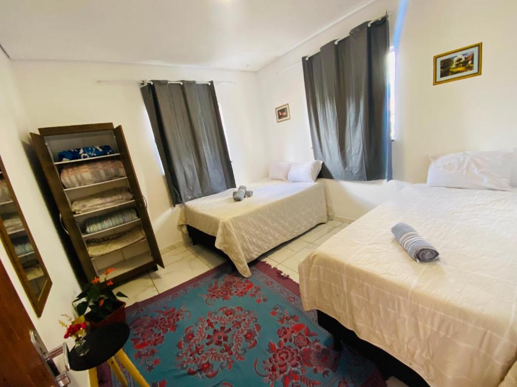 Ένα ή περισσότερα κρεβάτια σε δωμάτιο στο Residencial Thais Fernandes Ap302 OuroPreto