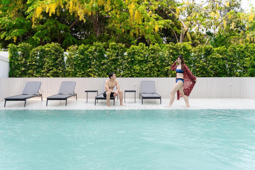 Saan Hotel Sathorn - Resim 27