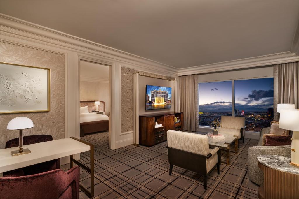 Ein Sitzbereich in der Unterkunft Bellagio