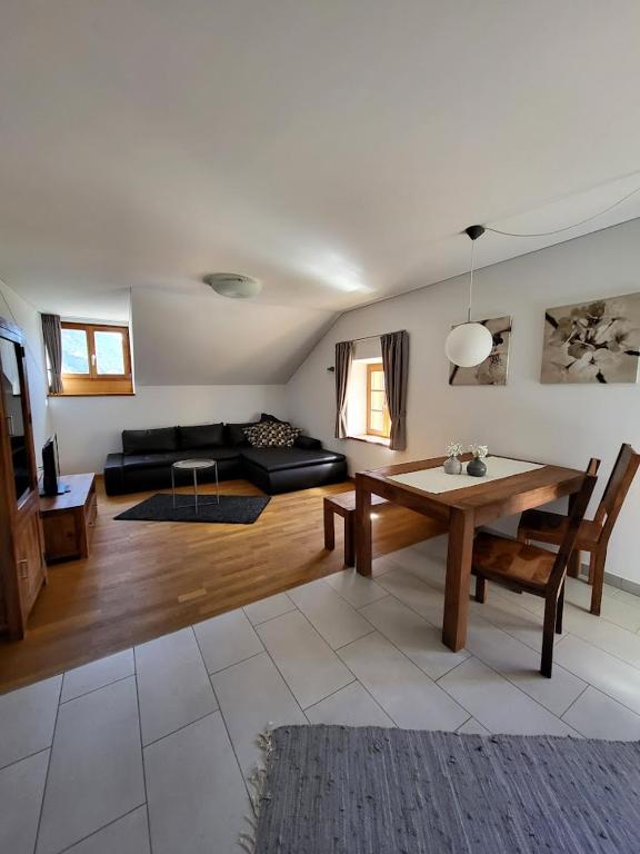 Posezení v ubytování Großschlipfhof