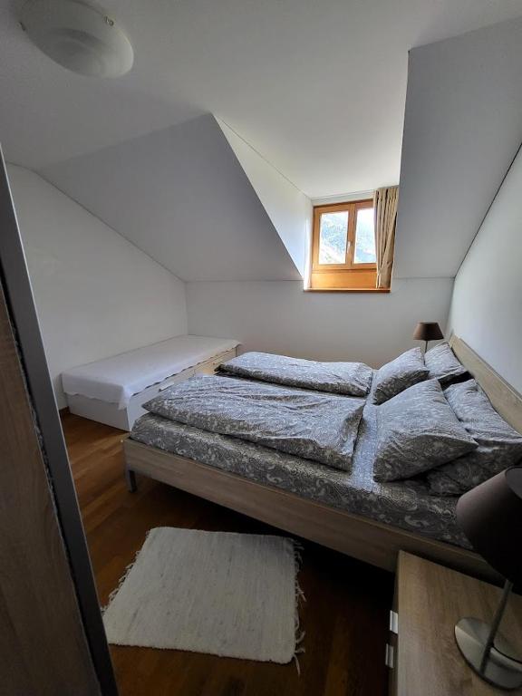 Postel nebo postele na pokoji v ubytování Großschlipfhof
