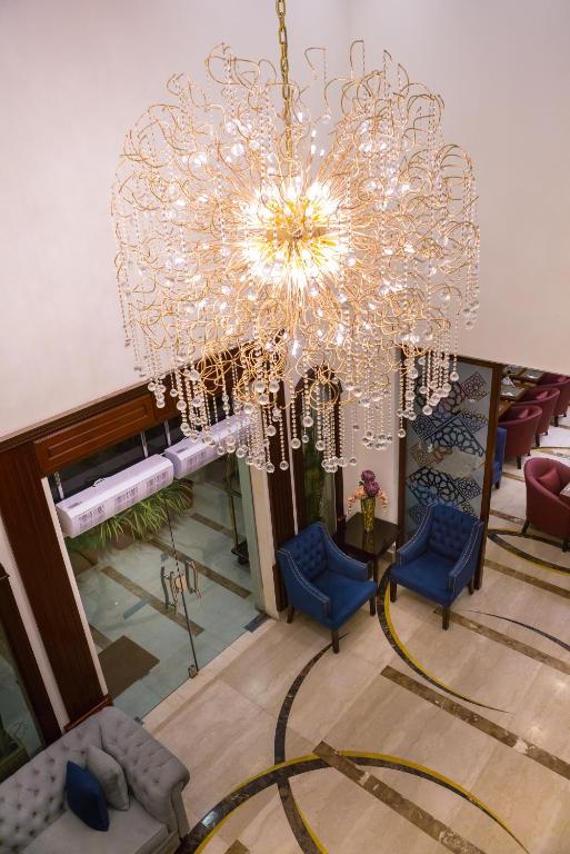 Posezení v ubytování Sun Park Hotel Suites