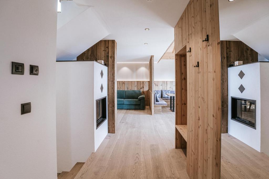 Posezení v ubytování Chalets Hansleitner