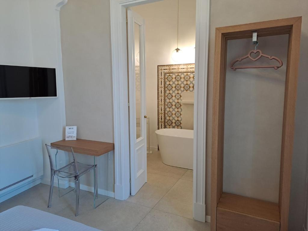 Koupelna v ubytování Palazzo AD 1892 - SUITES & SPA