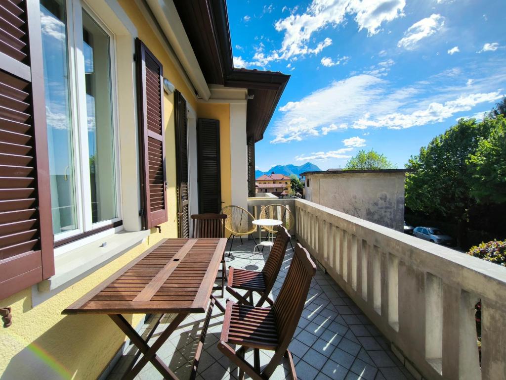 Balkón alebo terasa v ubytovaní LA CASA GIALLA
