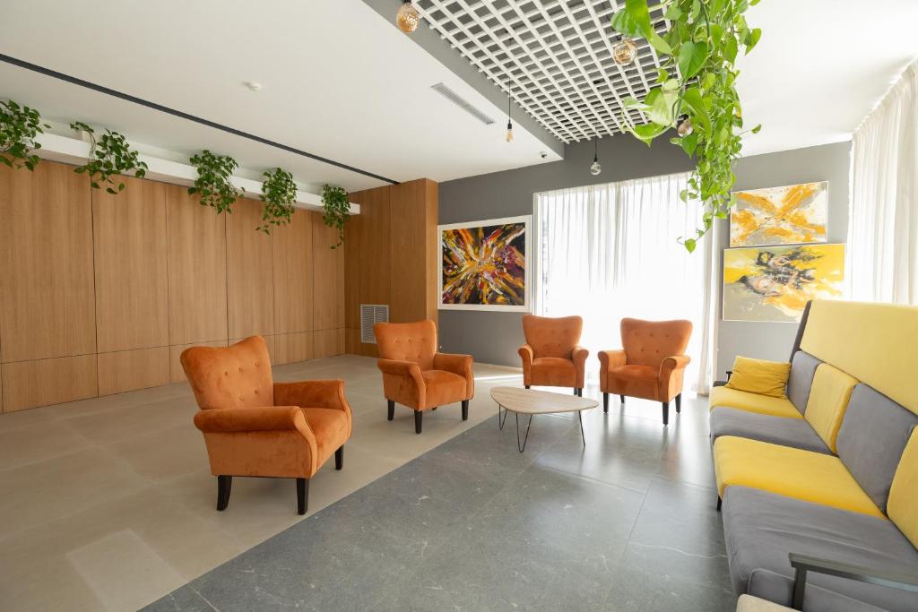 Posezení v ubytování DUKA Hotel