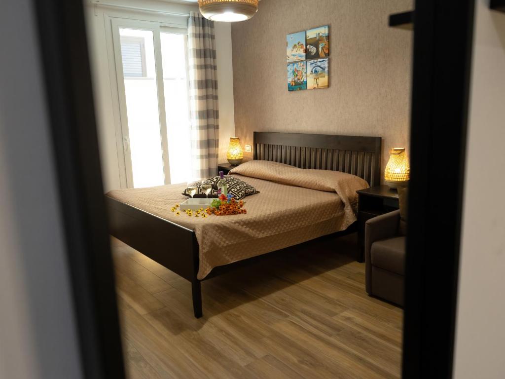Łóżko lub łóżka w pokoju w obiekcie Sunset House