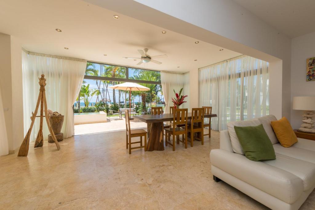 Posezení v ubytování Aligio Apart-hotel & Spa - Las Terrenas