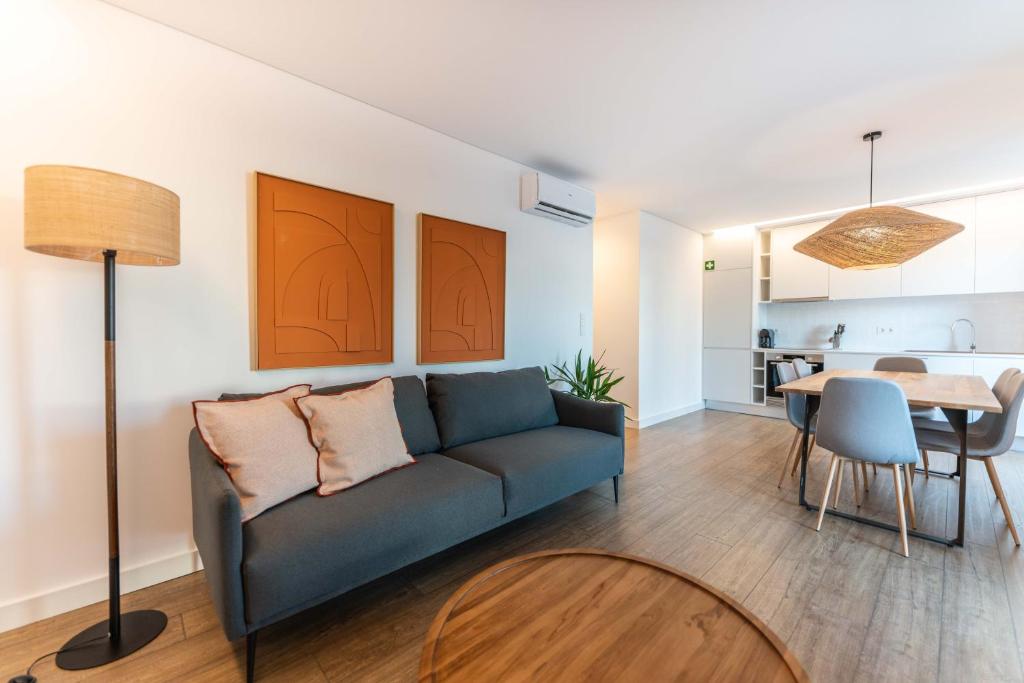 Posezení v ubytování Brum Design Apartments I