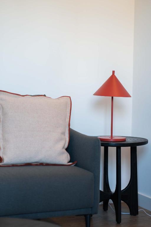 Posezení v ubytování Brum Design Apartments I