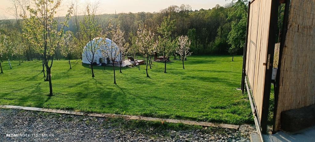 Aed väljaspool majutusasutust Glamping Beograd