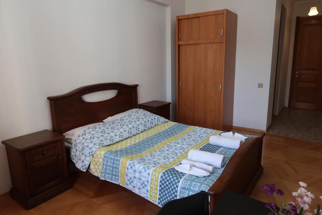 Postel nebo postele na pokoji v ubytování guest house Merci