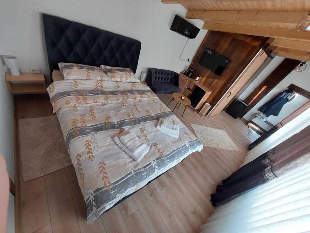 Postel nebo postele na pokoji v ubytování Casa Kaf