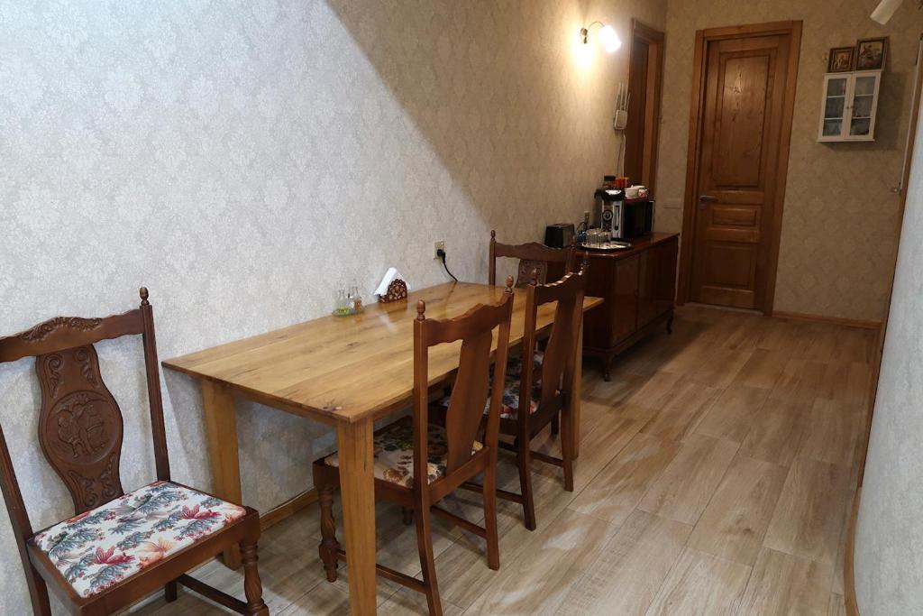 Kuchyň nebo kuchyňský kout v ubytování guest house Merci
