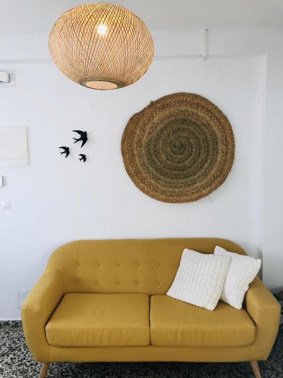 Posezení v ubytování Tradicional apartamento central de 2 camas dobles