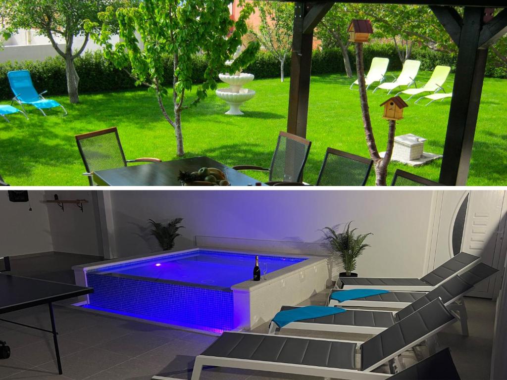 Vonkajšia záhrada v ubytovaní Apartment Marinely