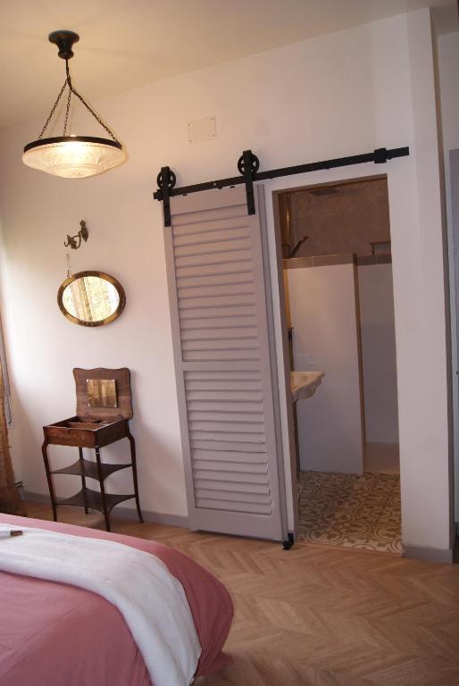 Posteľ alebo postele v izbe v ubytovaní Apartamento con encanto l'Estany 2