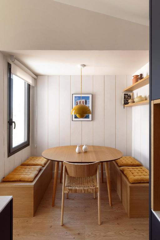 TV a/nebo společenská místnost v ubytování C211 Barcelona Apartments