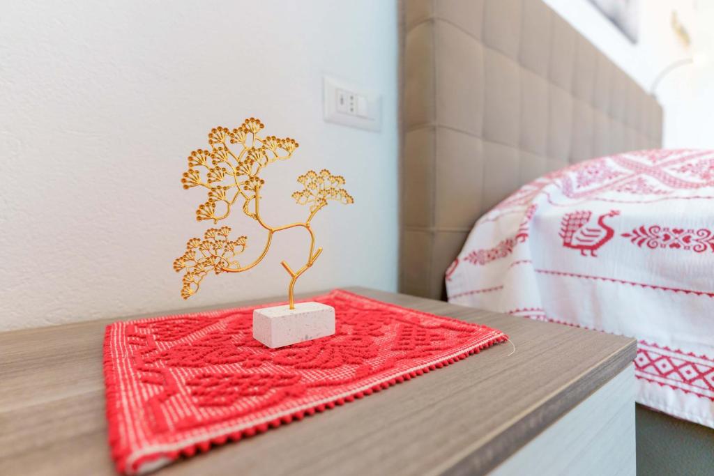Postel nebo postele na pokoji v ubytování B&B Ametista