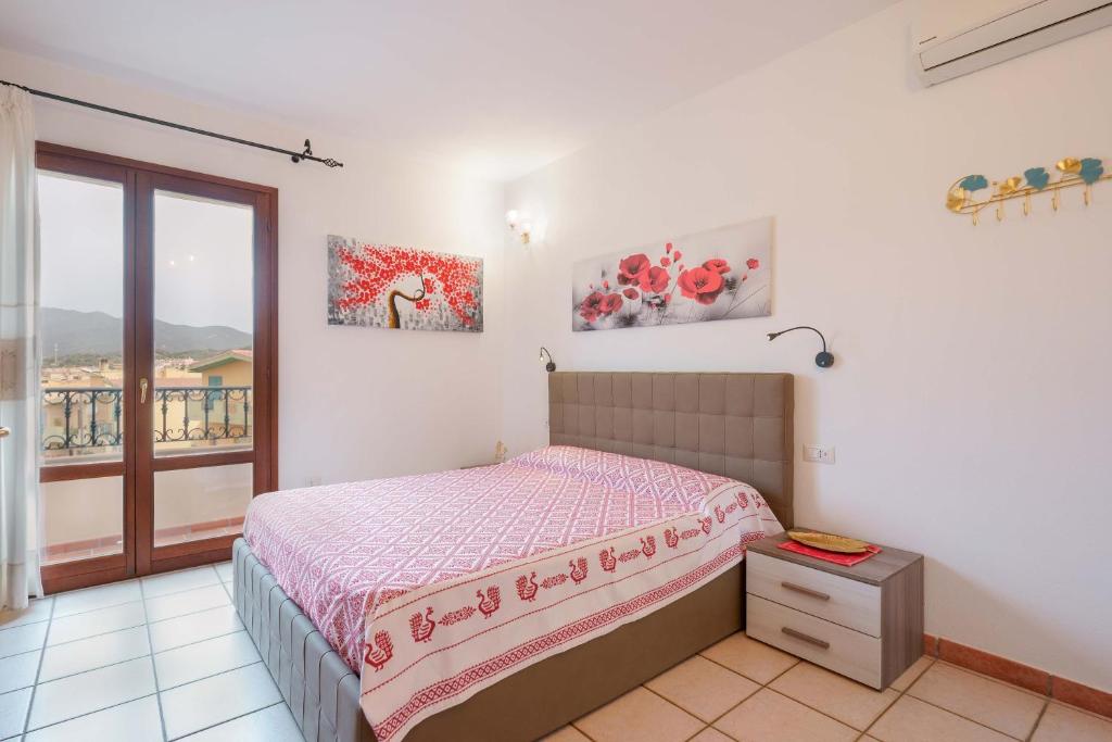 Postel nebo postele na pokoji v ubytování B&B Ametista