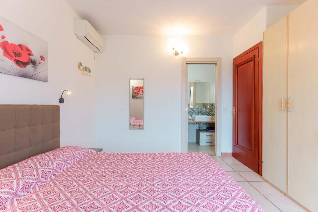 Postel nebo postele na pokoji v ubytování B&B Ametista