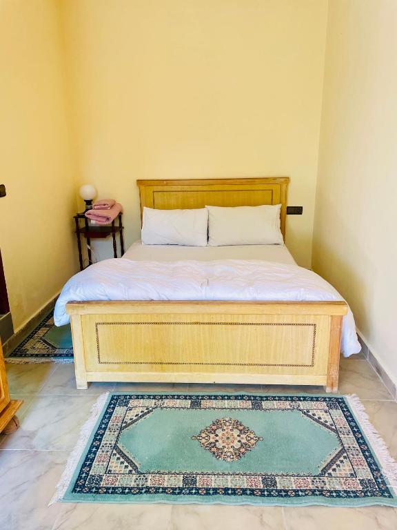 Postel nebo postele na pokoji v ubytování Villa Baddi Marrakech