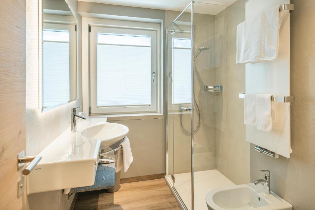 Koupelna v ubytování Villa Aurelia