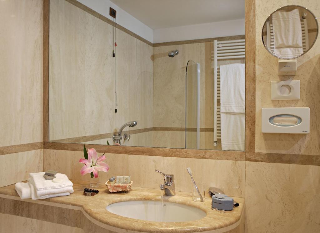 Koupelna v ubytování Hotel Kette