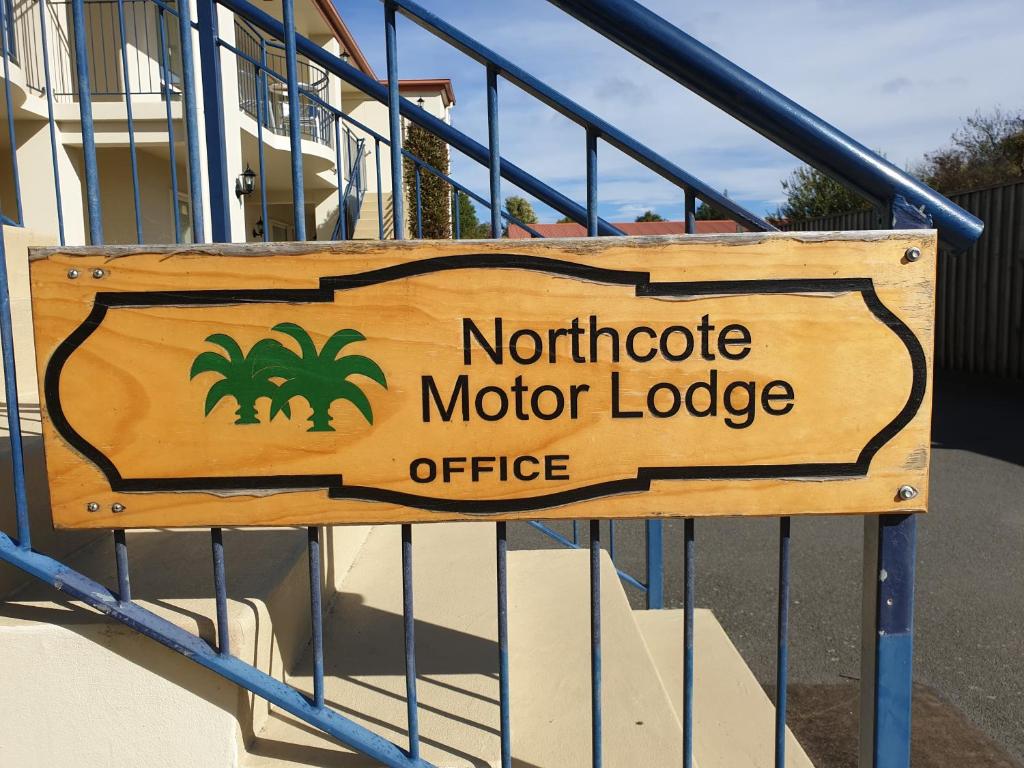 Certifikát, hodnocení, plakát nebo jiný dokument vystavený v ubytování Northcote Motor Lodge