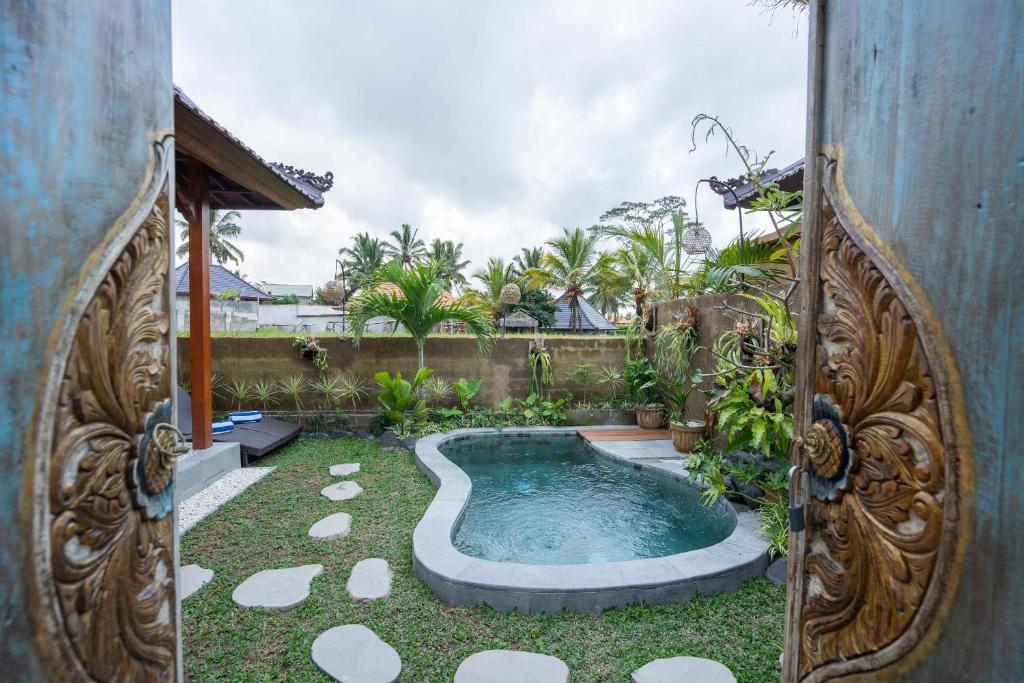 Zahrada ubytování Sawah Sebatu Villa