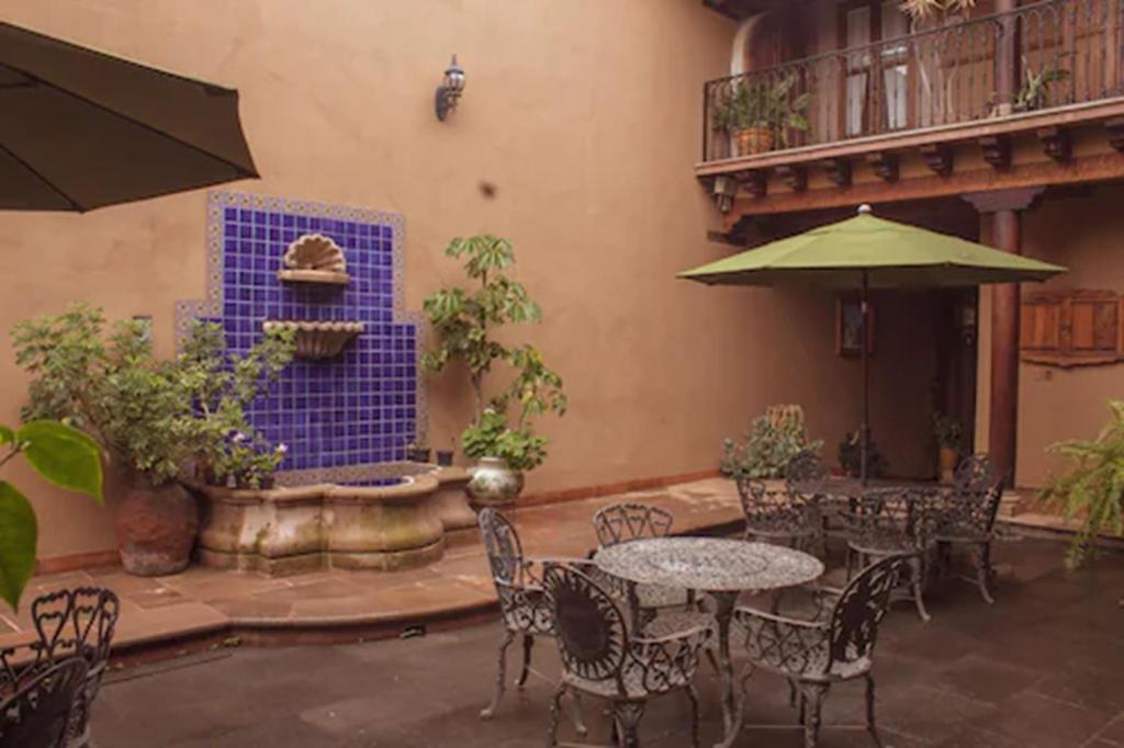 Patio nebo venkovní prostory v ubytování Mansion de los Sueños