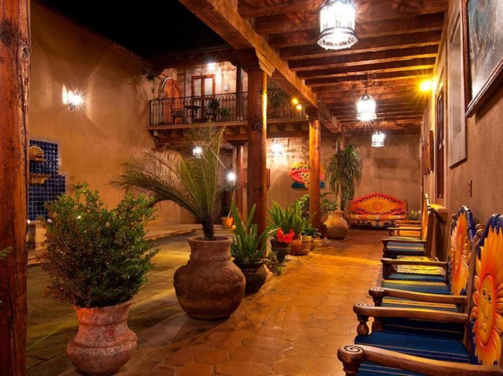 Posezení v ubytování Mansion de los Sueños