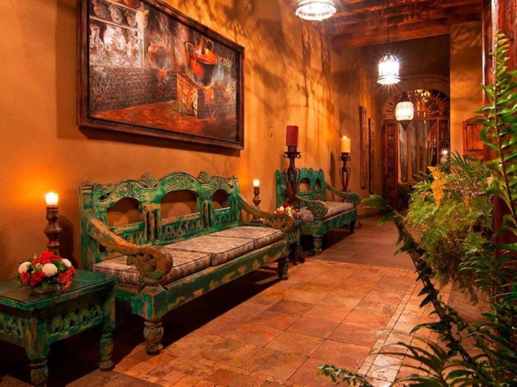 Posezení v ubytování Mansion de los Sueños