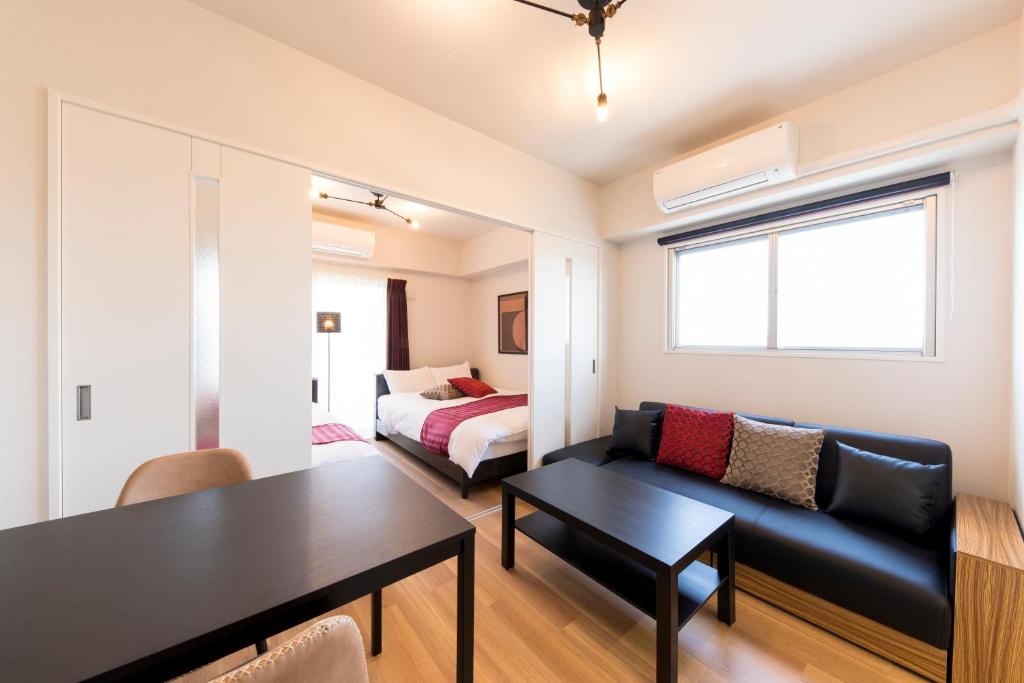 SG RESIDENCE INN HAKATAにあるベッド