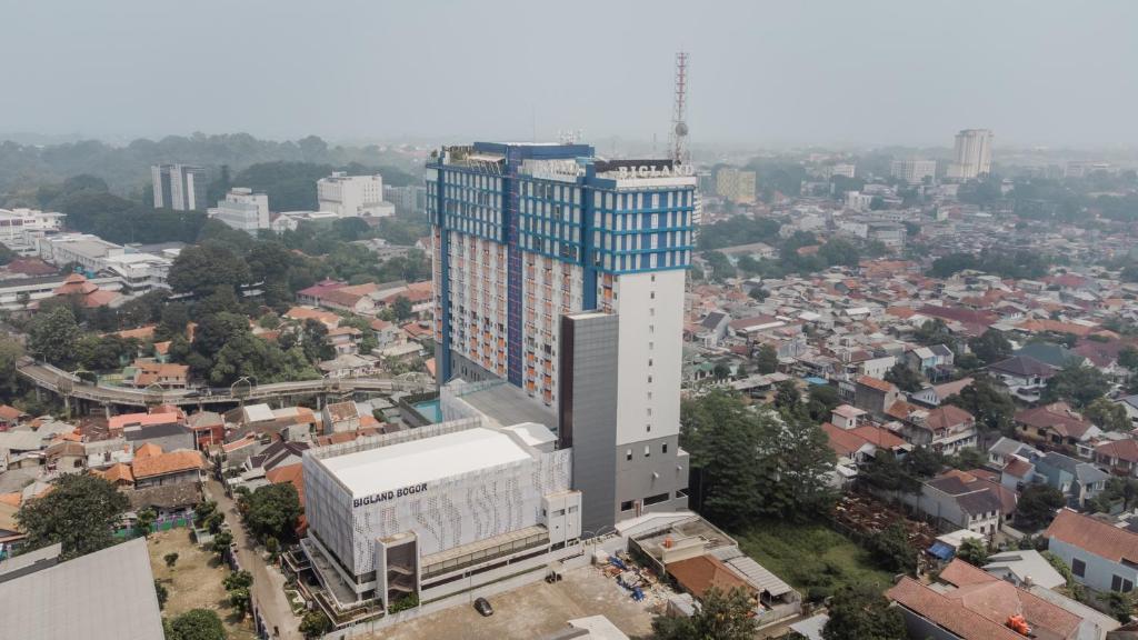 Nespecifikovaný výhled na destinaci Bogor nebo výhled na město při pohledu z hotelu